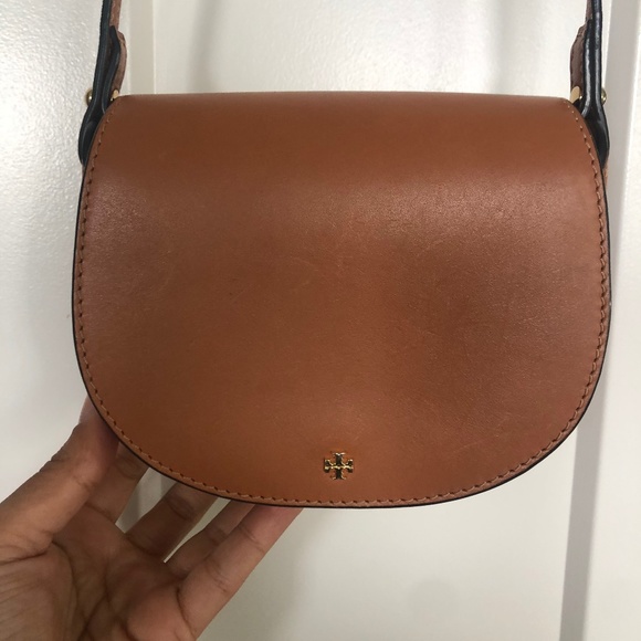 Tory Burch Handbags - Tory Burch Mini Crossbody Saddlebag